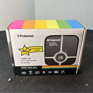 Polaroid PD-E53H 1080P HD Dash Cam car vehicle camera